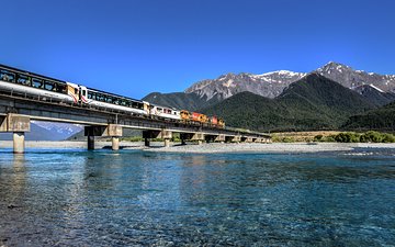 TranzAlpine Train Journey: Christchurch to Greymouth