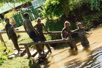 Mud Pools-Nadi Private Therapeutic Pools, Gardens, Temple, Market &Shopping Tour