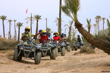 Sunset Tours quad biking and camel ride in the Agafay Desert 