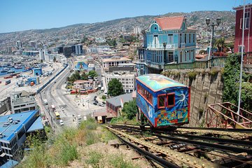 Coastal Viña del Mar and Historic Valparaiso from Santiago