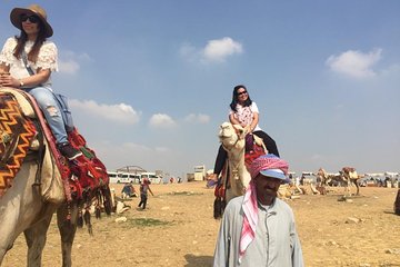 Layover Tour To Pyramids of Giza with Camel Ride