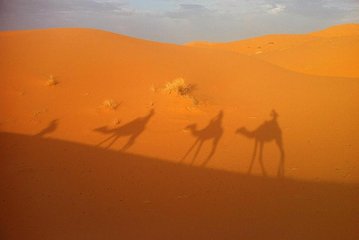 Private Desert Excursion 2 nights 3 days for 2 people to Merzouga erg chabi wit 2 nights accommodation