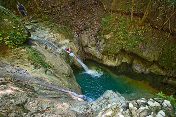 Damajagua Waterfalls Adventure from Puerto Plata