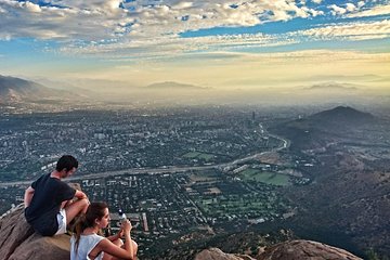 Private Panoramic easy Half Day Hiking from Santiago, Carbon Neutral