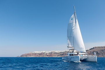 Premium Santorini Private Day Tour Elba 45, BBQ, drinks, transfer