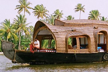 Munnar Private Tour: Overnight Alleppey Backwaters Houseboat Cruise