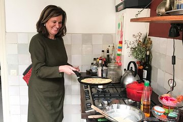 Private Dutch Pancake Class with a Local in her Home in the Heart of Amsterdam