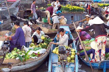 Cai Be Floating Market and Vinh Long City Day Trip from Saigon