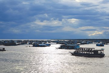 Tonle Sap Lake Half day private tour & Artisan craft center in Siem Reap 