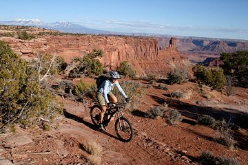 Dead Horse Point Half-Day Guided Mountain Biking Tour in Moab