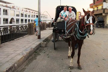 City tour by horse carriage.aswan