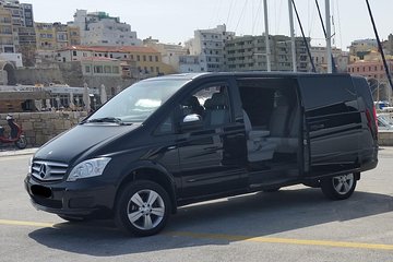 Transfer Heraklion Airport to Kolymvari area up to 7 customers