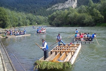 Rafting the Dunajec River Gorge in Southern Poland, private tour from Krakow