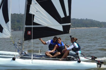 Discover Sailing at Bambolim Goa with Aquasail