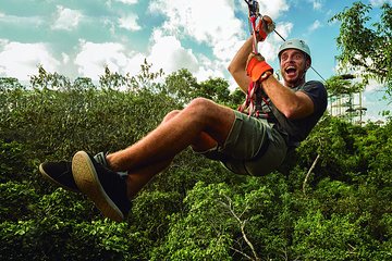 Selvatica Adventure Park: Ziplines and Cenote Tour from Cancun and Riviera Maya 