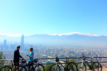 Private San Cristobal Hill & Metropolitan Park Santiago Bike Tour