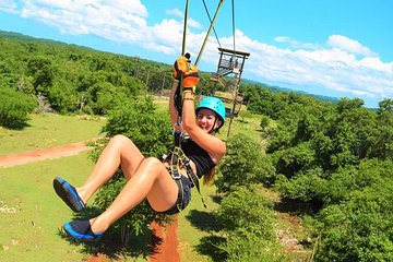 Jamwest Reggae Zipline Tour from Negril