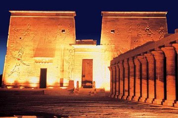 Illuminated Sound & Light Show at Philae Temple 