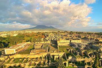 Shore excursion Guided Tour of Pompeii Ruins and Sorrento with a Farmhouse Lunch