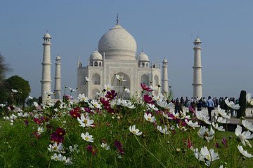 Delhi to Agra and Taj Mahal Private Day Trip by Express Train with Lunch