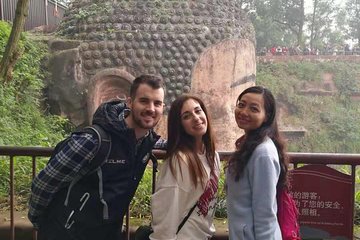 1-Day Chengdu Panda Base and Leshan Giant Buddha Private Tour with the Lunch