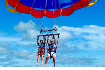 Sea Fun: Glass Bottom Boat, Tube Ride & Parasailing, Sharm El Sheikh