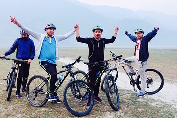 Exclusive Mountain Biking Tour with Sunrise over Mt Annapurna from Pokhara Nepal