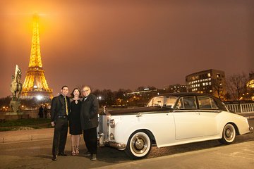 Paris Picturesque Vintage Rolls Royce Tour