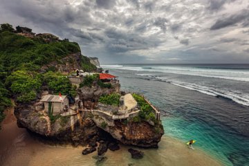 Private Tour: Blue Point Beach Tour with Uluwatu Temple