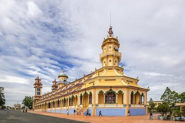 1-Day Tour of Black Virgin Mountain - Cao Dai Temple - Cu Chi Tunnels from HCMC