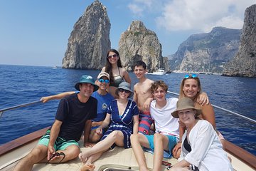 Private Boat Tour to Capri from Sorrento on a 38-Foot Apreamare