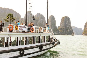 Halong Day Tour: Islands, Cave, Kayak. Lunch. Transfers