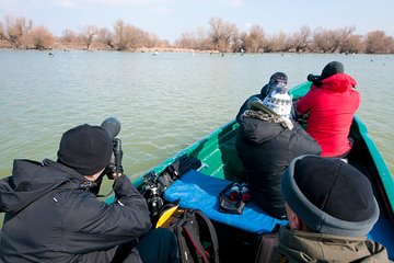 Danube Delta Guided Day Trip in WINTER - private program