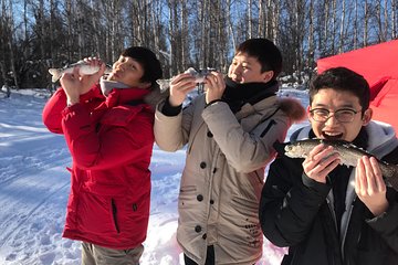 Quick and Easy Ice Fishing at Chena Lake