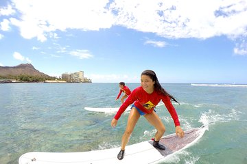 Surfing Semi-Private Lesson (Waikiki Courtesy Shuttle)