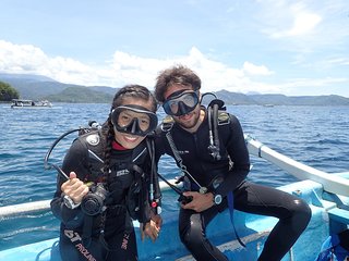 Try Dive in Blue Lagoon, Bali