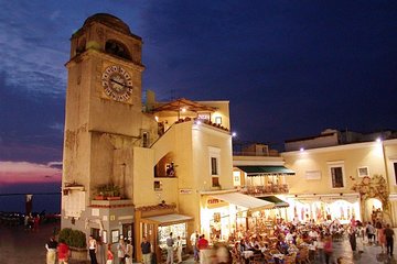 Capri by Night from Sorrento 