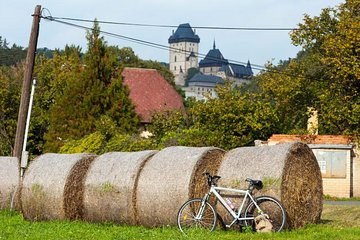 Full-Day Countryside Bike Tour to Karlstejn Castle (small group)