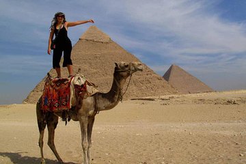 Giza Pyramids and Mighty Sphinx