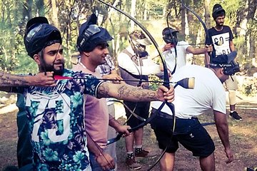 1-Hour Battle Archery Game in Hvar Adventure Park