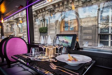 Paris Lunch Bus Toque with Champagne from Champs-Elysees