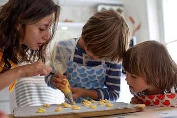 Kids in the Kitchen in Paris, France: Chouquettes