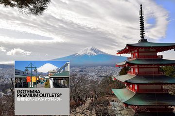 Gotemba outlet mall plus Lake Kawaguchi Or Hakone tour by chartered Van