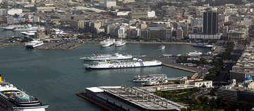 Athens airport to Piraeus port