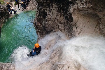 Canyoning in Susec Gorge from Bovec