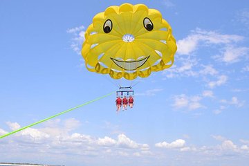 Parasailing Fly With Transportation Fly in The Sky From Hurghada