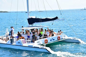 Isla Mujeres Catamaran Adventure All Inclusive from Cancun