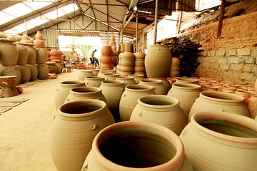 Mix Bat Trang Ceramic Village And Real Hanoi Scooter Tour