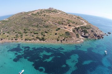 Private tour to Cape Sounio with exquisite meal at Vouliagmeni