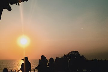 Nungnung waterfall,ulundanu tmple,jatiluwih and tanah lot sunset